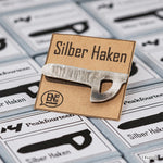 画像をギャラリービューアに読み込む, Silber Haken Pin-badge（ジィルバー・ハーケン・ピンバッジ）
