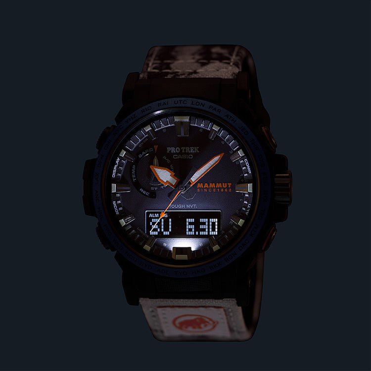 Mammut × Casio Pro Trek Watch　PRW-61MA-1AJR